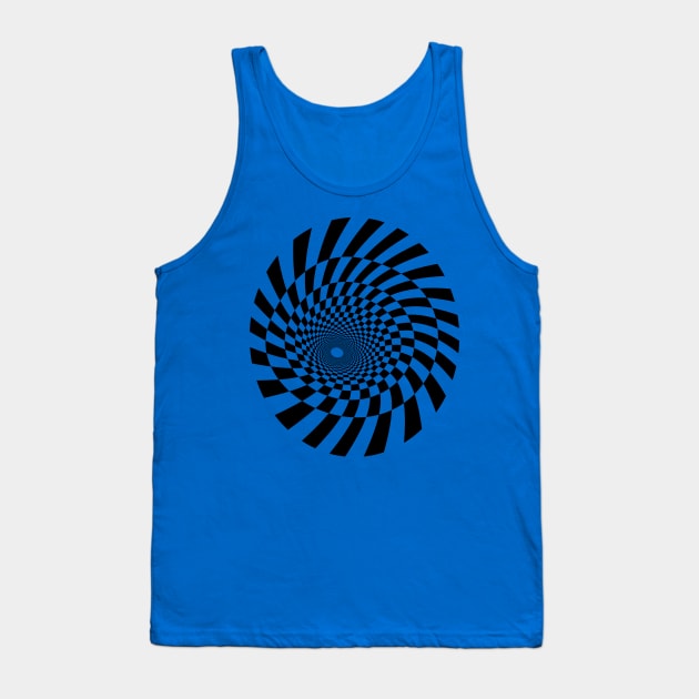 Hypnotic Illusion Tank Top by TaliArtiYa